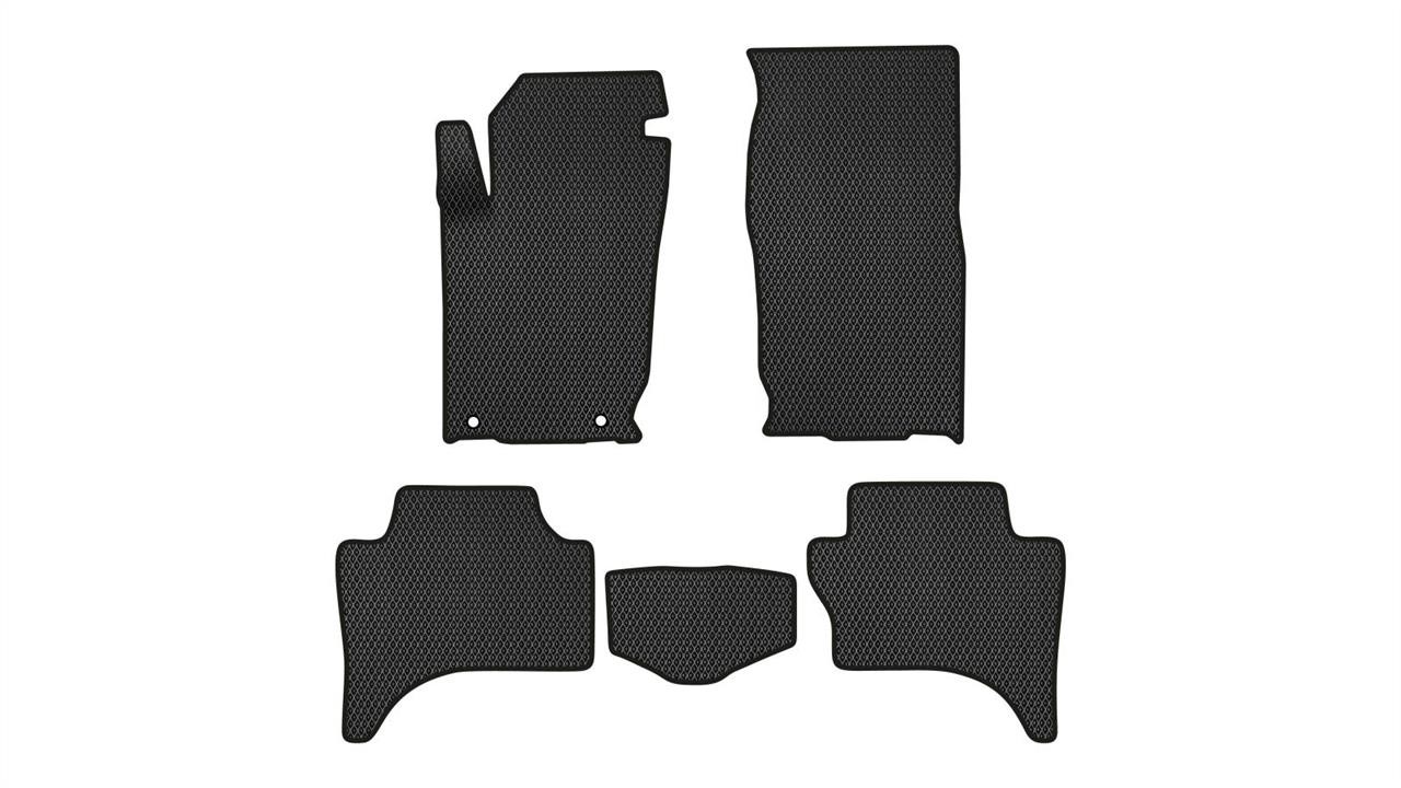 EVAtech FT42443C5FC2RBB Mats in the cabin EVAtech for Fiat Fullback (Double cab) 4WD 2018+ Pickup 4-door. EU FT42443C5FC2RBB
