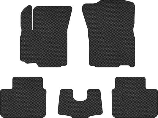 EVAtech FT32896C5RBB Mats in the cabin EVAtech for Fiat Sedici 2006-2014 Htb EU FT32896C5RBB