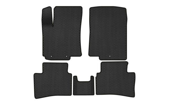 EVAtech KI42983C5LA3RBB Mats in the cabin EVAtech for Kia Rio 2011-2017 3 generation Sedan Korea KI42983C5LA3RBB