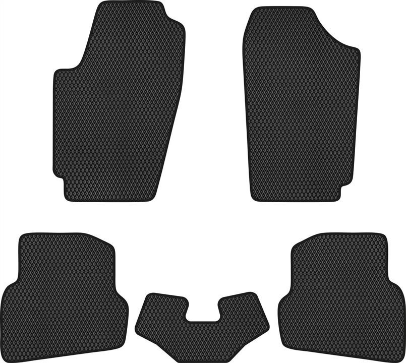 EVAtech ST22180CG5RBB Mats in the cabin EVAtech for Seat Ibiza (6L) 2002-2008 3 generation Htb EU ST22180CG5RBB