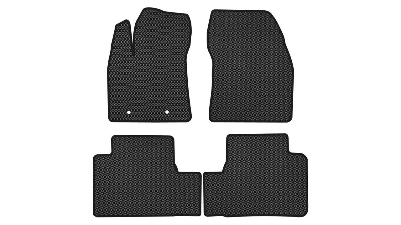 EVAtech TY1656PV4TL2RBB Mats in the cabin EVAtech for Toyota Avensis (T27) 2009-2018 3 generation Combi EU TY1656PV4TL2RBB