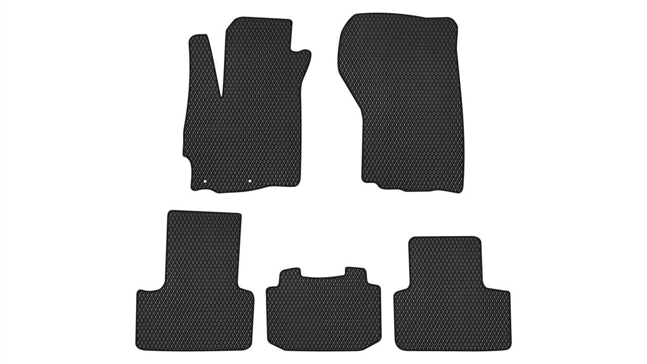 EVAtech MT12755C5LA2RBBE Mats in the cabin EVAtech for Mitsubishi Outlander Sport Restyling 2017-2019 SUV USA MT12755C5LA2RBBE