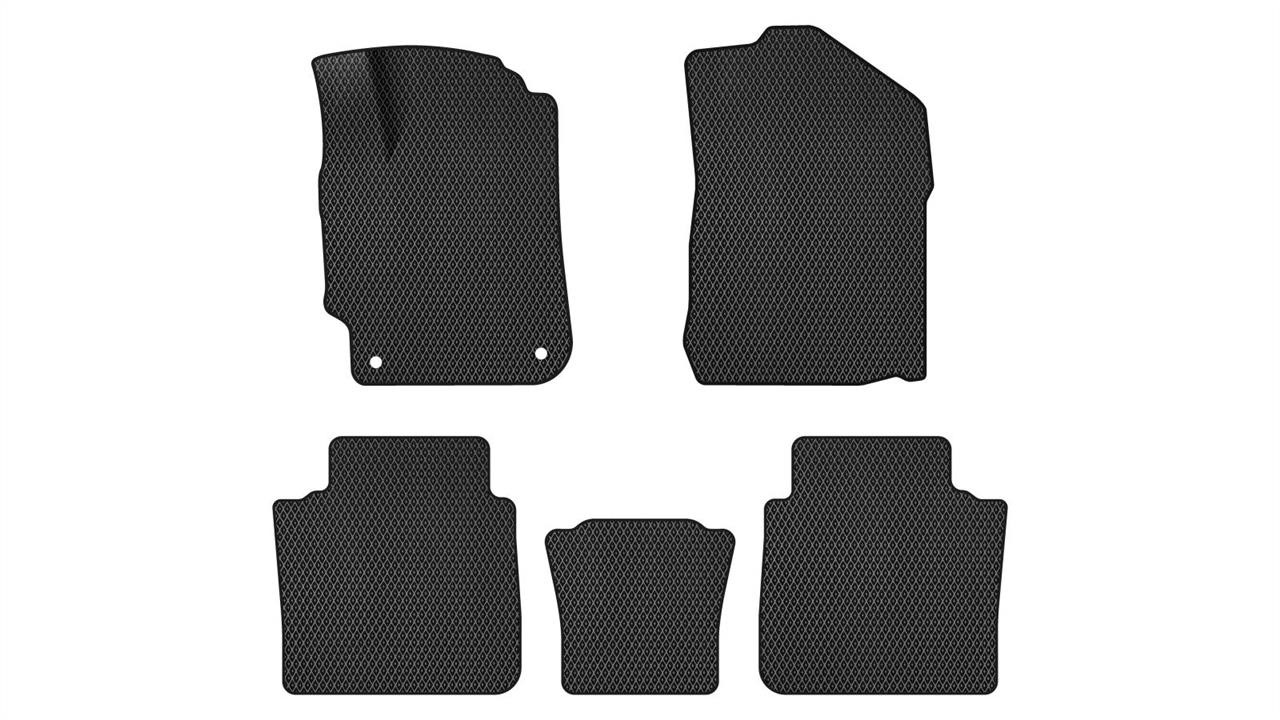 EVAtech TY1244CE5TL2RBB Mats in the cabin EVAtech for Toyota Camry (XV55) 2014-2017 7 generation Sedan EU TY1244CE5TL2RBB
