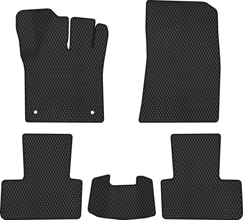 EVAtech RT41353CD5RD2RBB Mats in the cabin EVAtech for Renault Captur 2019+ 2 generation SUV EU RT41353CD5RD2RBB