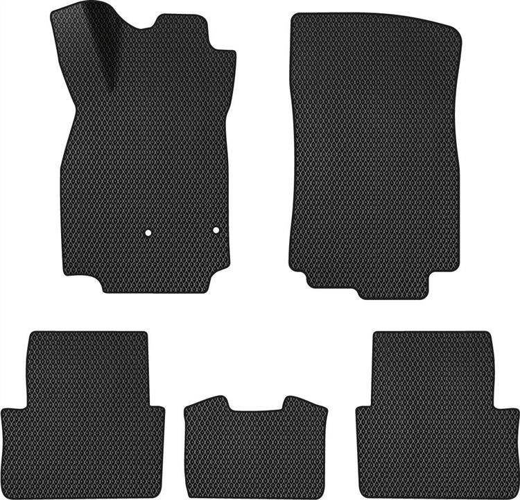 EVAtech RT1633CD5RN2RBB Mats in the cabin EVAtech for Renault Megane (III) AT 2008-2016 3 generation Combi EU RT1633CD5RN2RBB
