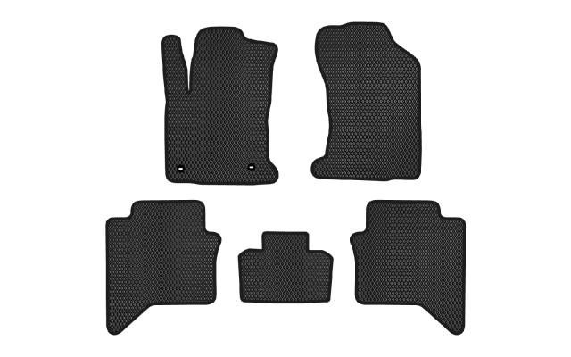 EVAtech TY11694CV5TL2RBB Mats in the cabin EVAtech for Toyota Hilux (AN120) 2015+ 8 generation Pickup 4-door. EU TY11694CV5TL2RBB