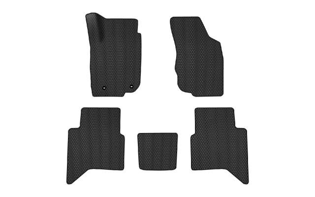 EVAtech TY11028CE5TL2RBB Mats in the cabin EVAtech for Toyota Hilux (AN20, AN30) Restyling 2011-2015 7 generation Pickup 4-door. EU TY11028CE5TL2RBB
