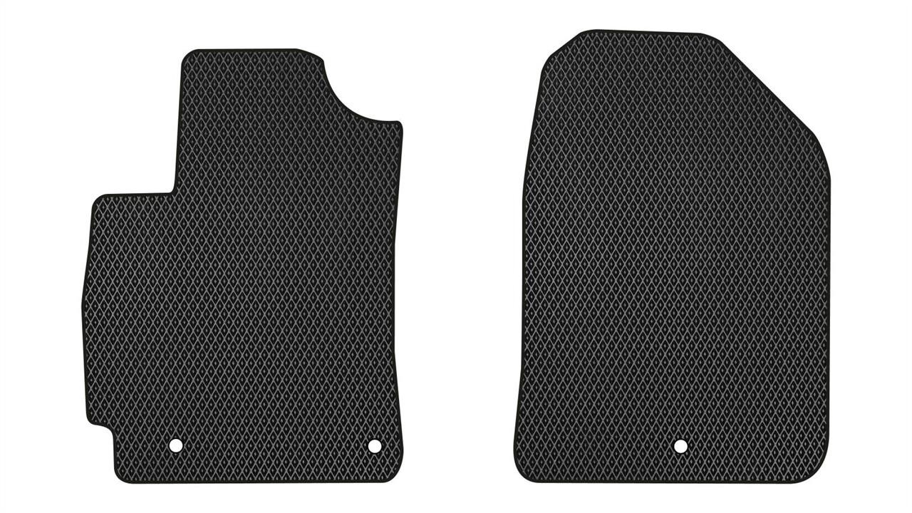 EVAtech HY12404AG2KH3RBB Mats in the cabin EVAtech front for Hyundai Elantra (AD) (3 clips) 2015-2020 6 generation Sedan USA HY12404AG2KH3RBB