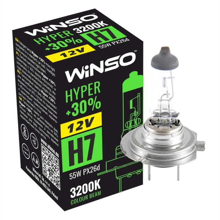 Winso 712700 Halogen lamp Winso Hyper +30% 12V H7 55W +30% 712700