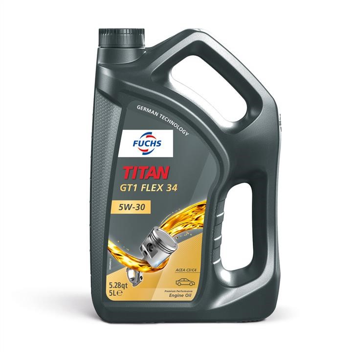 Fuchs 602008114 Engine oil Fuchs TITAN GT1 FLEX 34 5W-30, 5L 602008114