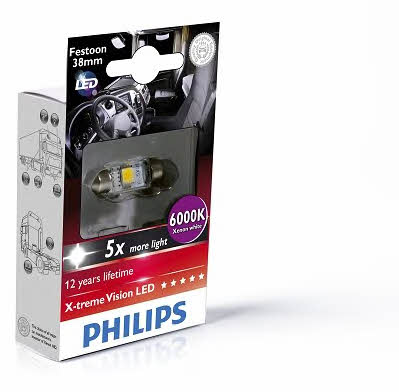 Philips 249446000KX1 LED lamp Philips X-Treme Vision LED Festoon 38 24V SV8,5 249446000KX1