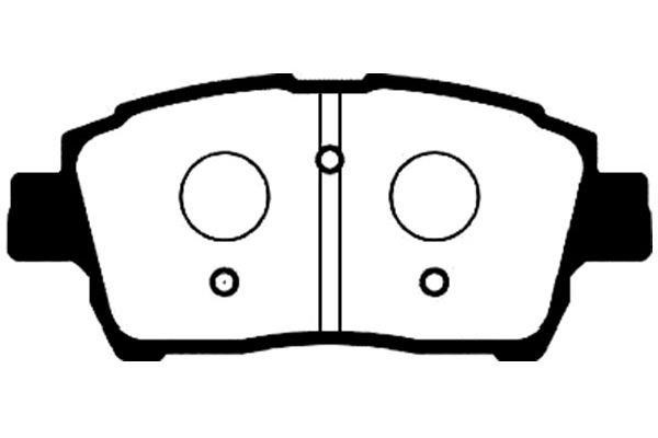 Kavo parts BP-9063 Brake Pad Set, disc brake BP9063