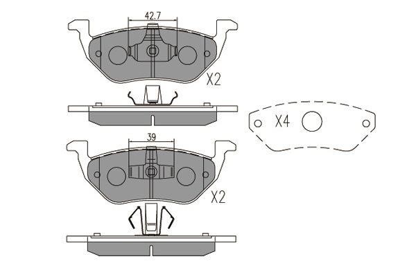 Buy Kavo parts KBP-4568 at a low price in United Arab Emirates!