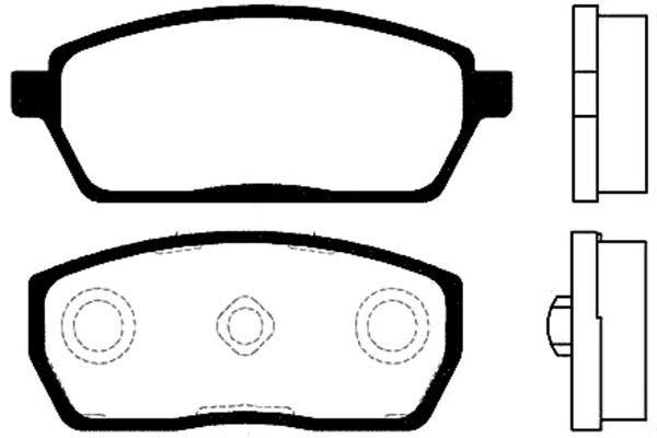 Kavo parts BP-8513 Brake Pad Set, disc brake BP8513