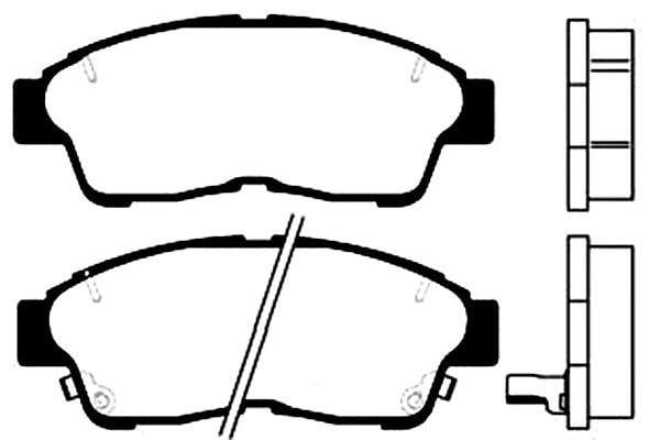Kavo parts BP-9026 Brake Pad Set, disc brake BP9026