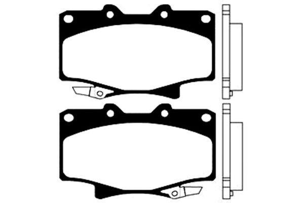 Kavo parts BP-9029 Brake Pad Set, disc brake BP9029