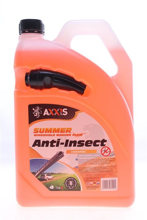 AXXIS 48391093980 Summer windshield washer fluid, Caramel, 4l 48391093980