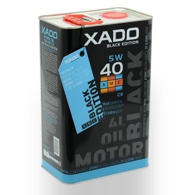 Xado XA 25274 Engine oil Xado Atomic Oil AMC Black Edition 5W-40, 4L XA25274