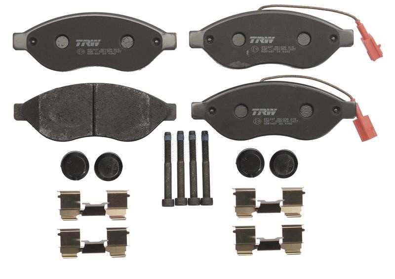 TRW GDB1681 TRW COTEC disc brake pads, set GDB1681