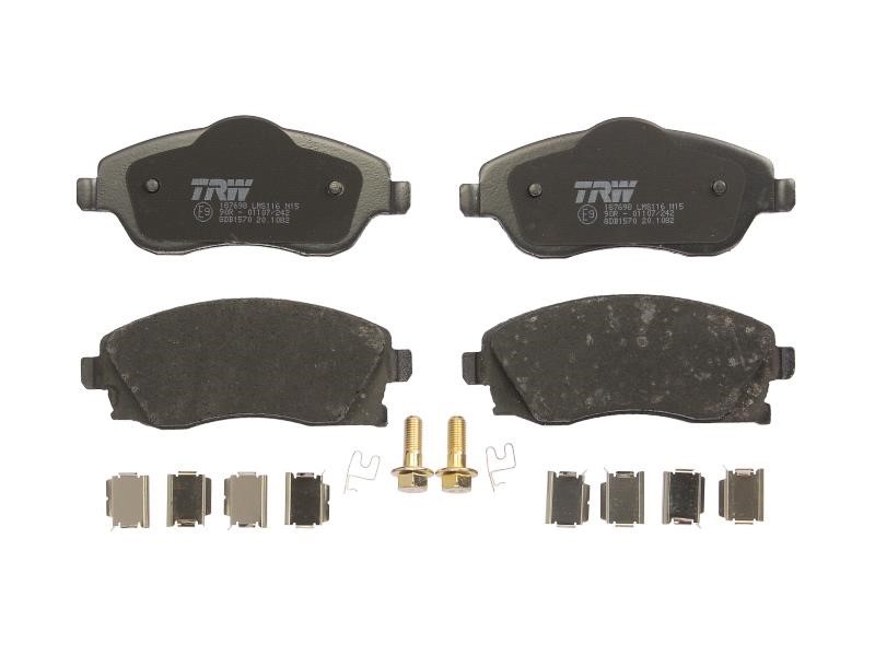 TRW GDB1570 TRW COTEC disc brake pads, set GDB1570