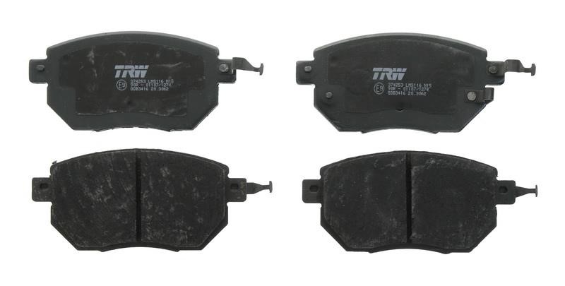 TRW GDB3416 TRW COTEC disc brake pads, set GDB3416