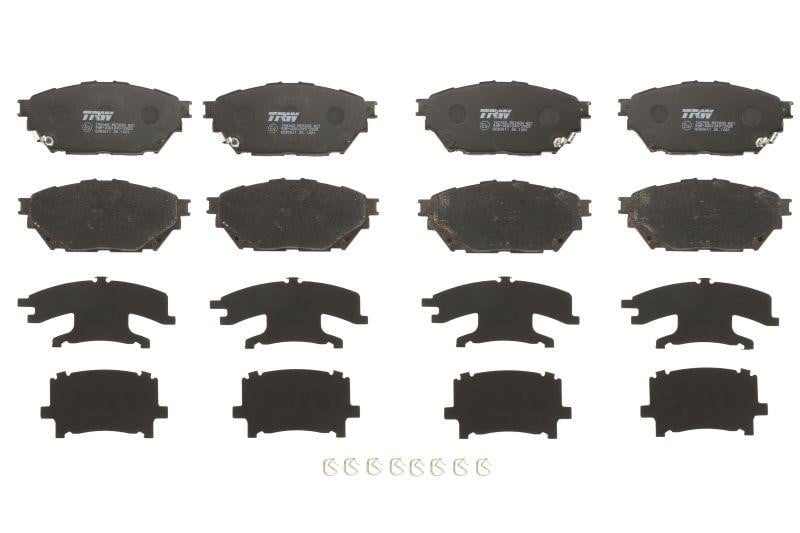 TRW GDB3611 TRW COTEC brake pad set GDB3611 GDB3611 TRW TRW COTEC brake pad set