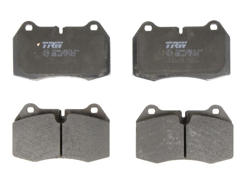 TRW GDB1269 TRW COTEC disc brake pads, set GDB1269