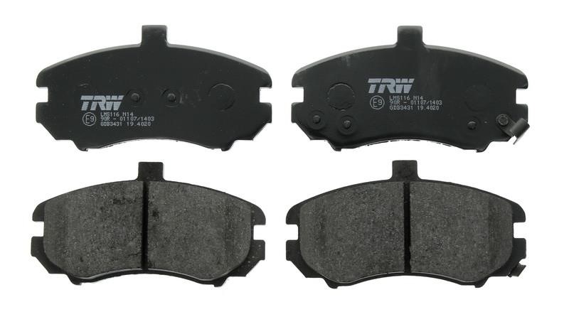 TRW GDB3431 TRW COTEC disc brake pads, set GDB3431