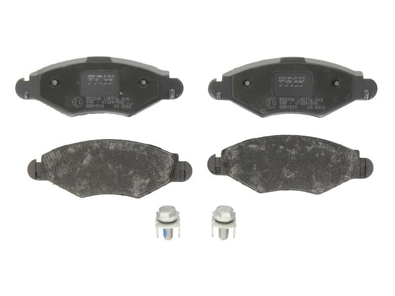 TRW GDB1500 TRW COTEC disc brake pads, set GDB1500