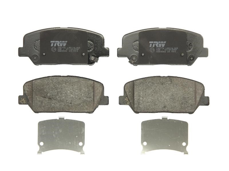 TRW GDB3582 TRW COTEC disc brake pads, set GDB3582