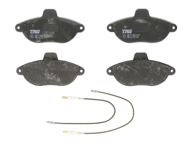 TRW GDB1216 TRW COTEC disc brake pads, set GDB1216