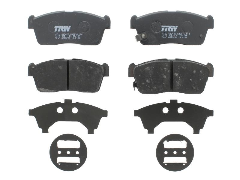 TRW GDB3236 TRW COTEC disc brake pads, set GDB3236