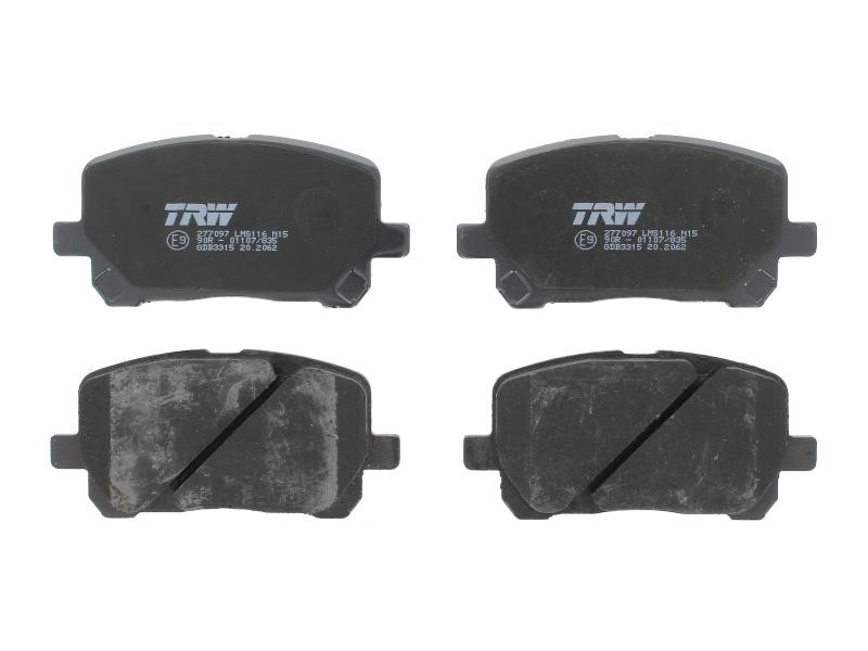 TRW GDB3315 TRW COTEC disc brake pads, set GDB3315