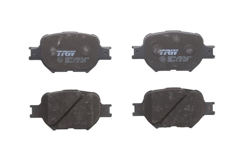 TRW GDB3316 TRW COTEC disc brake pads, set GDB3316