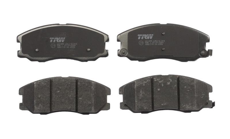 TRW GDB1715 TRW COTEC disc brake pads, set GDB1715
