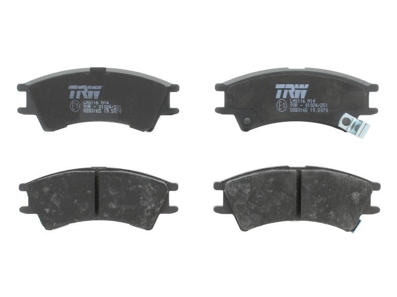 TRW GDB3165 TRW COTEC disc brake pads, set GDB3165