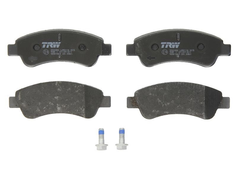 TRW GDB1563 TRW COTEC disc brake pads, set GDB1563