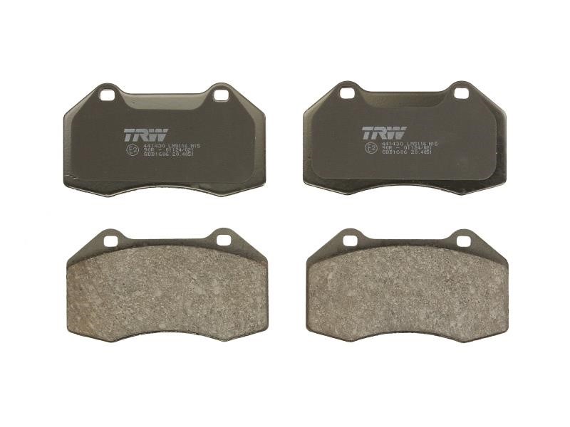 TRW GDB1606 TRW COTEC brake pad set GDB1606 GDB1606 TRW TRW COTEC brake pad set