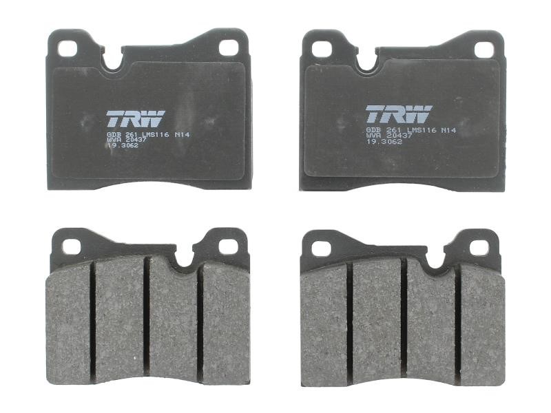 TRW GDB261 TRW COTEC disc brake pads, set GDB261