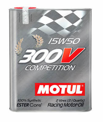 Motul 104244 Engine oil Motul 300V Competition 15W-50, 2 l (825702,103138) 104244