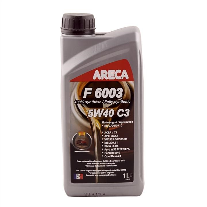 Areca 030C0001000 Engine oil Areca F6003 5W-40, 1L 030C0001000