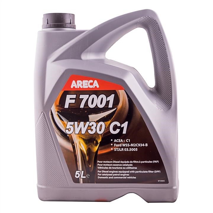 Areca 021F000500 Engine oil Areca F7001 5W-30, 5L 021F000500