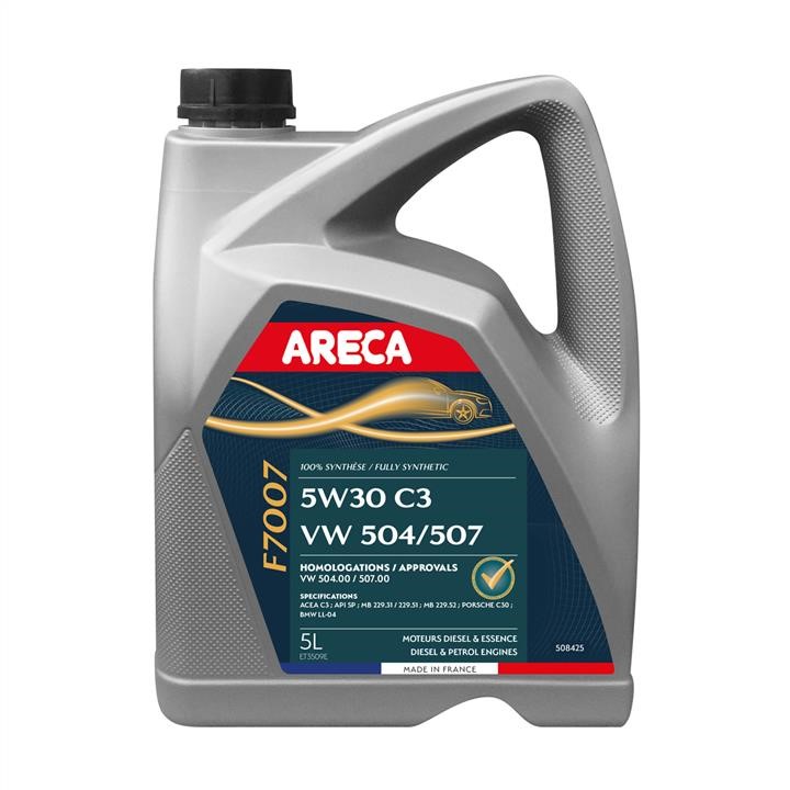 Areca 025F000500 Engine oil Areca F7007 5W-30, 5L 025F000500