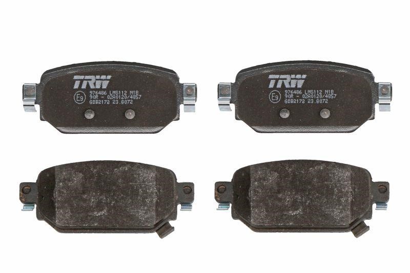 TRW GDB2172 TRW COTEC disc brake pads, set GDB2172