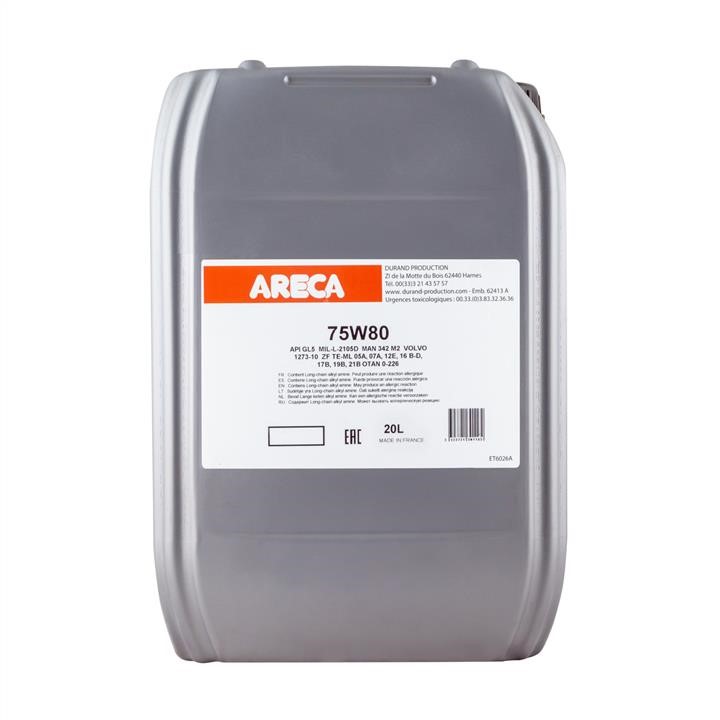 Areca 130116 Transmission oil ARECA 75W-80, API GL5, 20L 130116