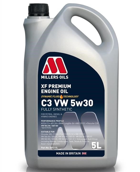 58625 Millers Oils Engine oil Millers Oils XF Premium C3 5W-30, 5L