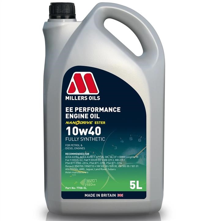 Millers Oils 7708-5 Engine oil Millers Oils EE Performance 10W-40, 5L 77085