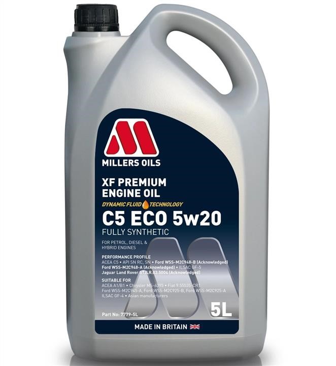 77795 Millers Oils Engine oil Millers Oils XF Premium C5 ECO 5W-20, 5L