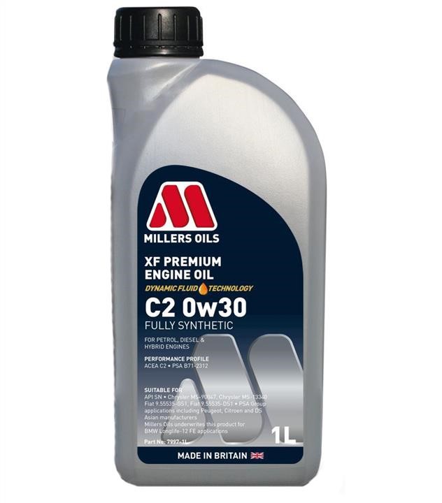 Millers Oils 7997-1 Engine oil Millers Oils XF Premium C2 0W-30, 1L 79971