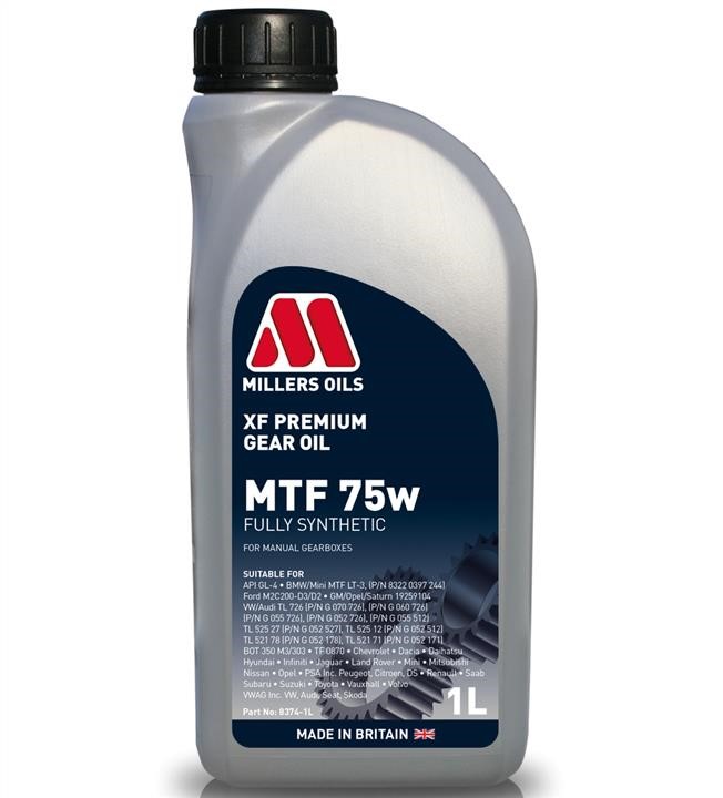 Millers Oils 7999-1 Transmission oil MILLERS TRX Synth 75W, API GL-4, 1 l 79991